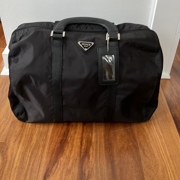 Bags Black Nylon Duffle Bag Poshmark